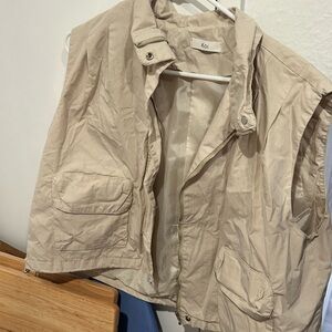 Koi Women's Tan Jacket Vest